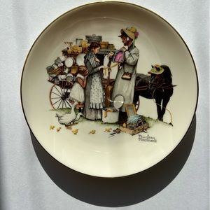 Norman Rockwell Collector plate Country Pedlar